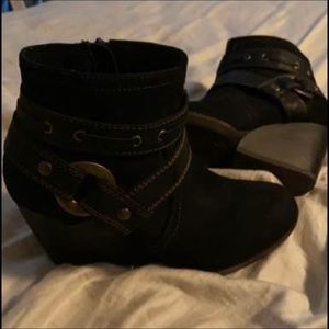 Wedge Booties
